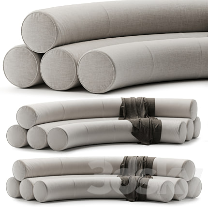 sofa from an art exhibition