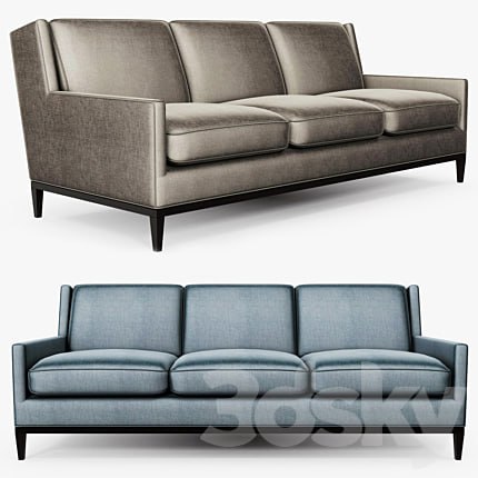 A.Rudin - Three seat sofa (art.2859)