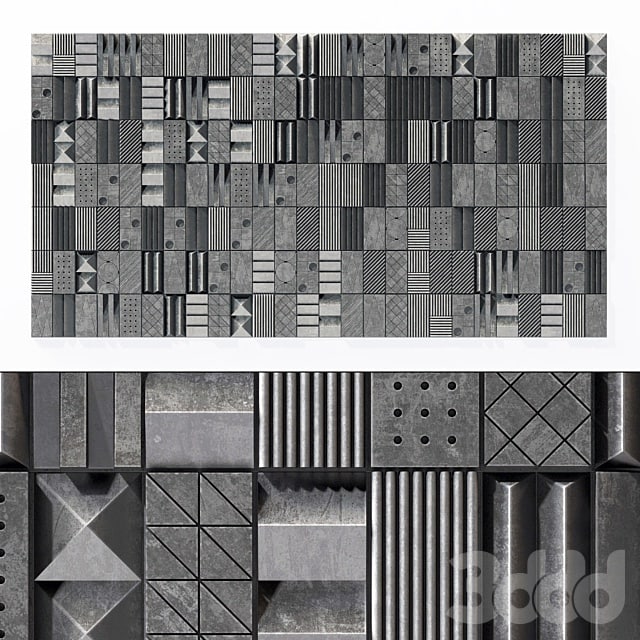 Lithea Maioliche di pietra 3d wall tiles n1