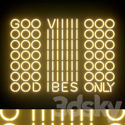 Light modules Set 68 Neon