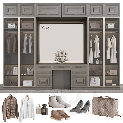 wardrobe 148-Vray