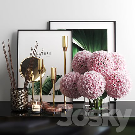 set354 -Hydrangea red