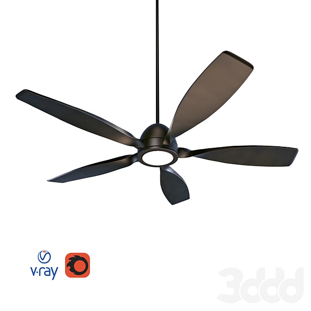 HOLT, a ceiling fan from Quorum, USA.