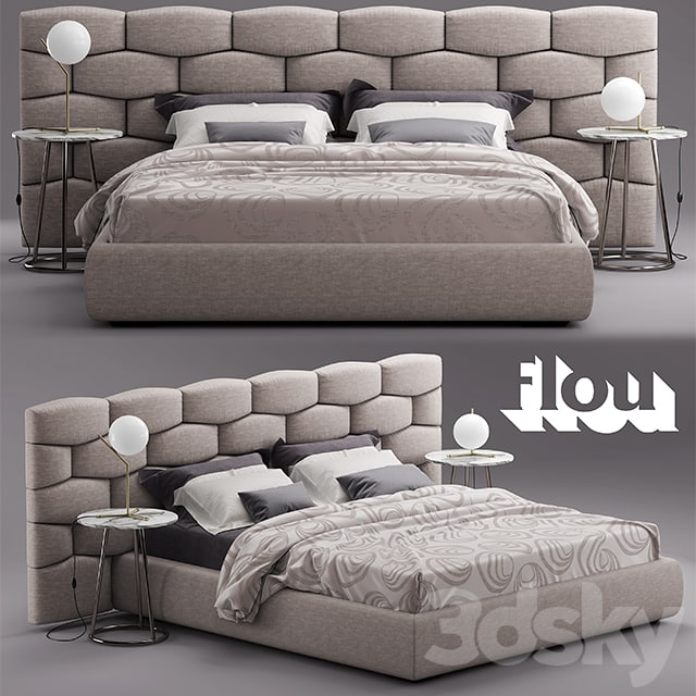 Bed Flou MAJAL Bed
