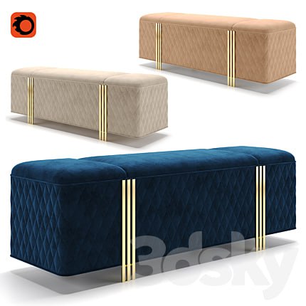 Bench Charlotte by MOBEL & ZEIT