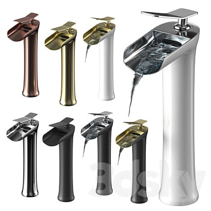 Waterfall Single Handle Basin Faucet