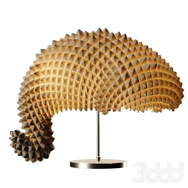 3D HUB admin DRAGON'S TAIL TABLE LAMP