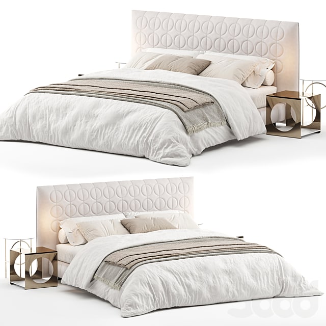 Bed minotti curtis