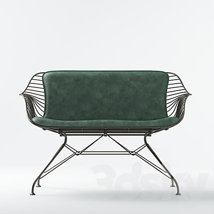 wire lounge sofa