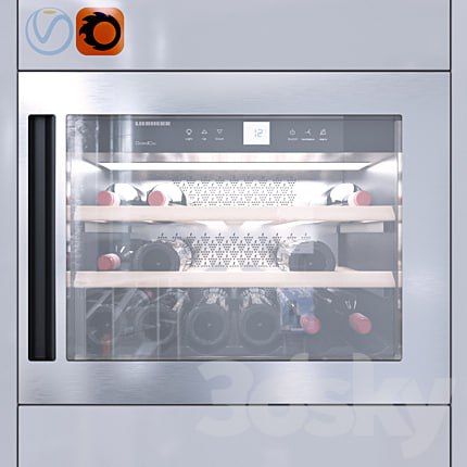 Built-in wine cabinet Liebherr WKEes 553 GrandCru