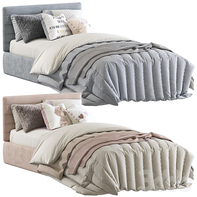 Bed Pfeiffer Upholstered Bed 4