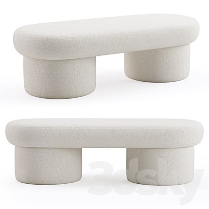 Zuster Cloud Sculptured Ottoman