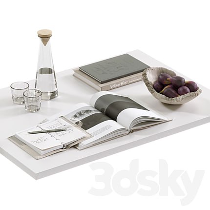 coffee table decor set 004