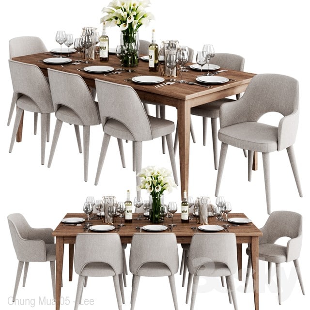 Coco Republic Dinning Set