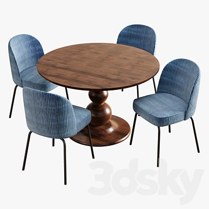 be pure home blanco table vogue chair