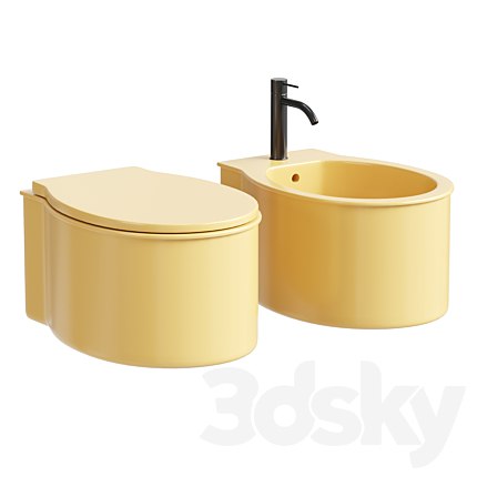 WALL-HUNG ONE HOLE BIDET CATINO