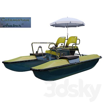 Catamaran Yantar (Water bicycle)