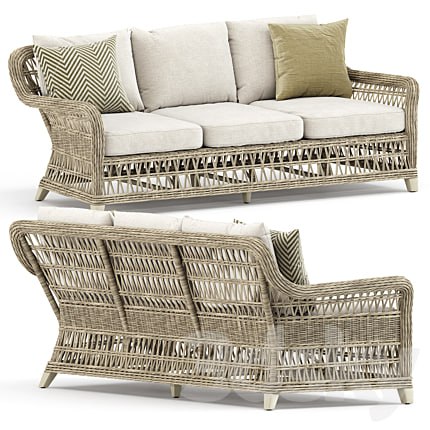 Arbor sofa 3 seat by Janus et Cie