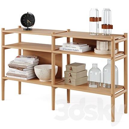 Bookcase HOLTON by Rowico Home