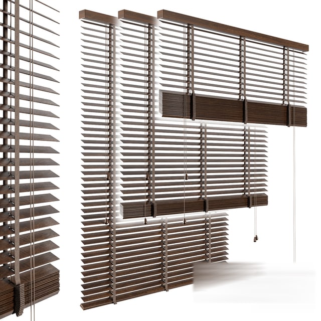 Wood Venetian Blind