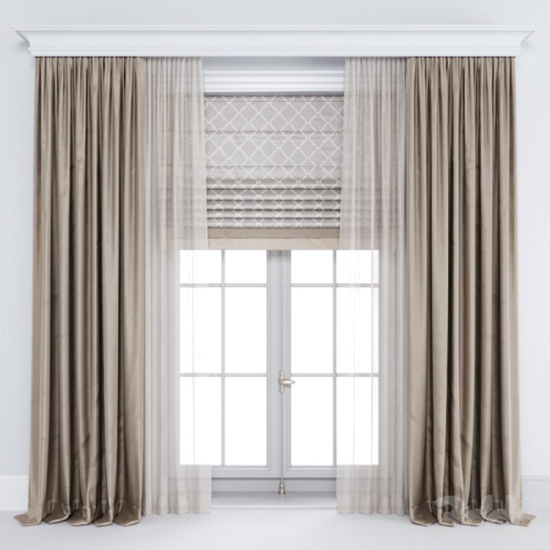 Curtain brown