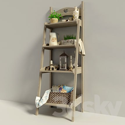 shelving in the style of Provence # 2