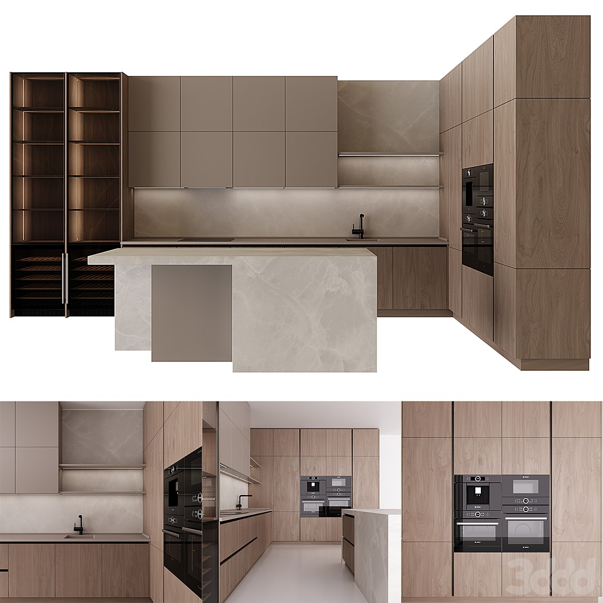 Kitchen in modern style 34