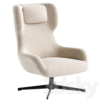 Zalina swivel armchair
