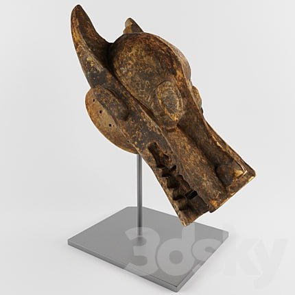 Vintage African Tribal Mask