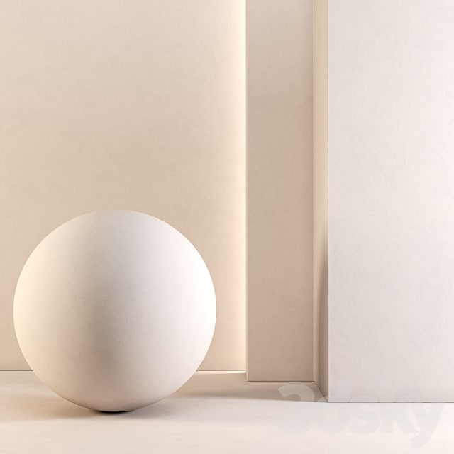 5 Wall paint Textures (5 colors) 4k Seamless - Tileable