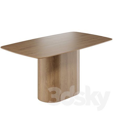 ellipse furniture Dining table Type rectangular 160*90 cm