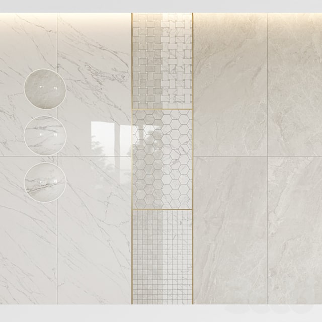 Sant Agostino TRUMARMI decor set2