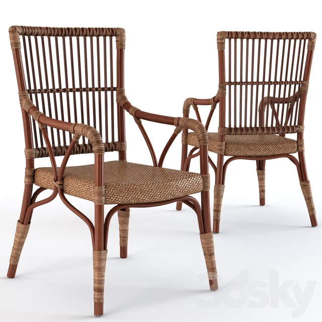 Natalia Rattan Living Room Chair