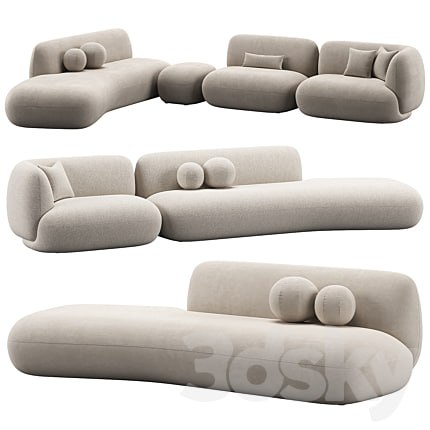 Jade Sofa 2 by Potocco