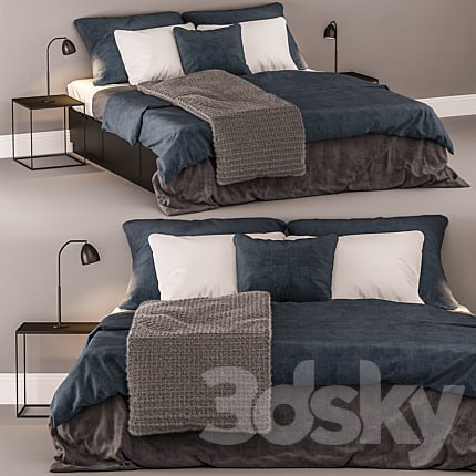 ikea nordli bed double 2