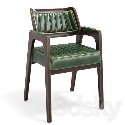 Aged chair Leta Notre Wicker with rattan back