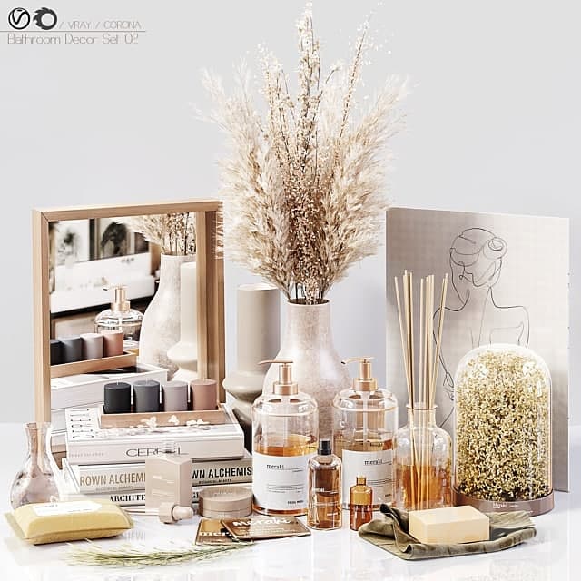 Bathroom Decor Set 02