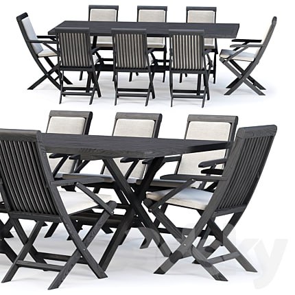 Alesso outdoor furniture set v04 / Garden furniture set