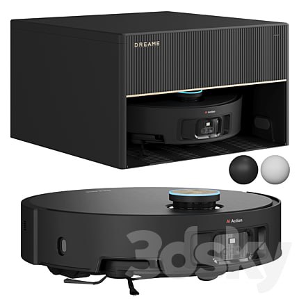 Built-in Robot Vacuum Cleaner Dreame X50 Master