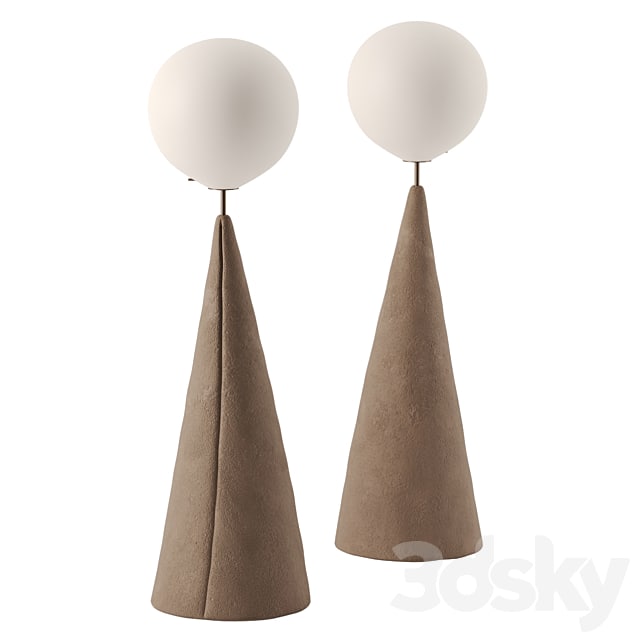 MARSHA Floor lamp by Pierre Yovanovitch **LIGHTING**