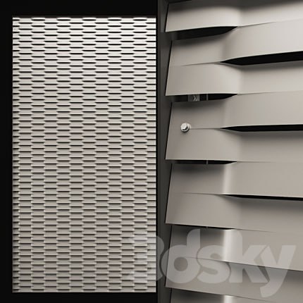 Expanded metal mesh - 133x56 mm