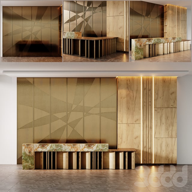 Reception Zone recessed_lighting