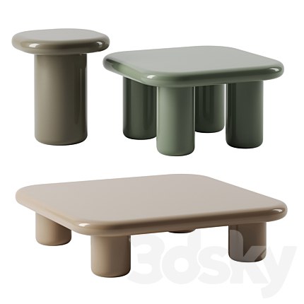 BILBAO coffee tables by Mogg