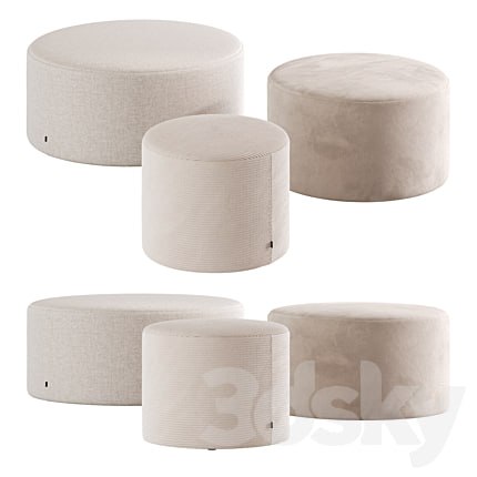 Zyl poufs by Bolia