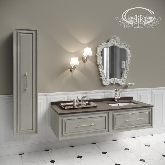 Set of bathroom furniture Gaia # 1 -dish