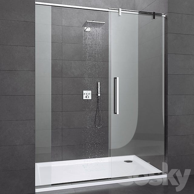 Shower Room and Grohe Set 01 , , , , , , , , , , , , ,