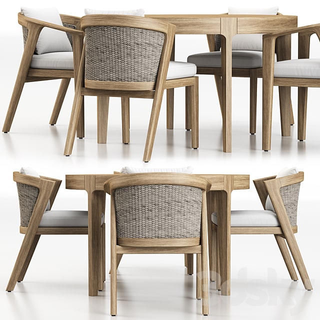 MALTA TEAK DINING SET + Chair