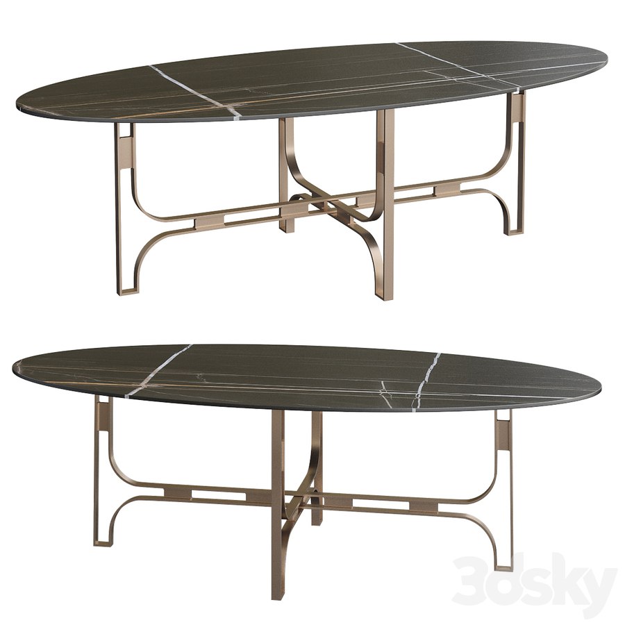 Marioni GREGORY OVAL TABLE table