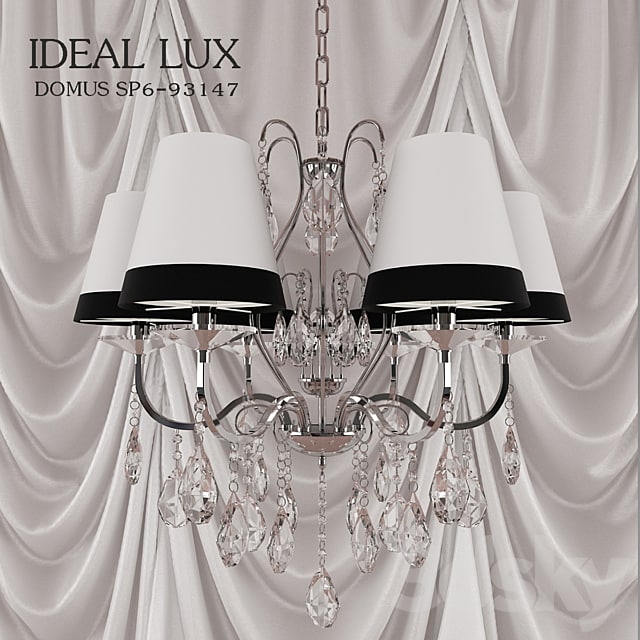 Chandelier hanging IDEAL LUX DOMUS SP6-93147