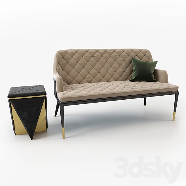 Charla two seat sofa